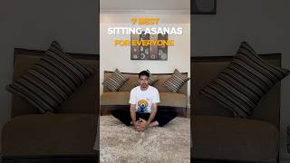 7 Sitting Asanas for everyone || best yoga poses || yoga for everyone #viral #shortsvideo #instayoga