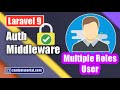 Auth Multi Roles Login with Custom Middleware in Laravel 9