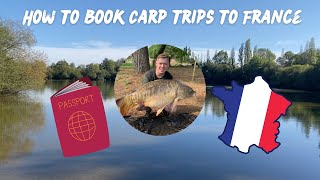 How to book carp fishing trips to France