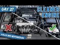 Volvo 850 Restoration - Cleaning Engine Bay