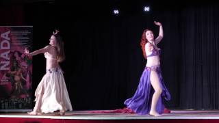 Eleanor and Natasha (Ziba Belly Dancers) The Glitterball 2017