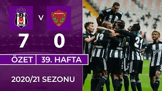 ÖZET: Beşiktaş 7-0 A. Hatayspor | 39. Hafta - 2020/21
