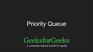C++ Programming Language Tutorial | Priority Queue in C++ STL | GeeksforGeeks