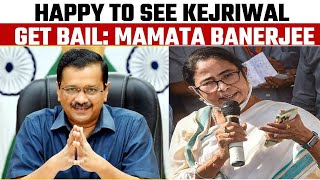 West Bengal CM Mamata Banerjee Reacts As Delhi CM Arvind Kejriwal Gets Interim Bail Till June 1