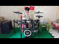 Dengan apa kan kubalas drums cover by Kursus drum griya marelan Blok A no 4 medan marelan.