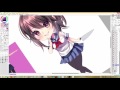 paint tool sai yandere simulator speedpaint