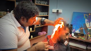 Shambhoo Barber Ultra RELAXING DEEP SLEEP😴Head Massage 🔥Therapy | Pure Bliss & Care | [Indian ASMR]