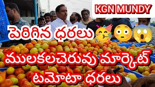 12-11-24 Mulakalacheruvu Tomato Market price Today || Today Tomato Market Rate in Mulakalacheruvu