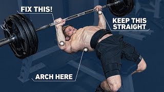 How To Get A Huge Bench Press with Perfect Technique