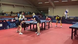 DONNER Marina/KIRICHENKO Anna - HELJALA Anni/TITIEVSKAJA Aleksandra (Finnish championships 2022)