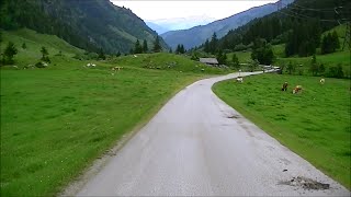 Autofahrt vom Hintersee im Felbertal zur Felbertauernstraße weiter bis Mittersill