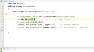 285. setLength Method in Java Programming (Hindi)