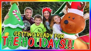 FINDING A CHRISTMAS TREE IN 5 MINUTES! | We Are The Davises