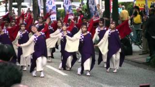 2010 新横黒船祭 『良い世さ来い』  12　K-one動流夢 アリーナ通り北