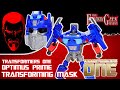 Transformers One OPTIMUS PRIME TRANSFORMING MASK: EmGo's Transformers Reviews N' Stuff