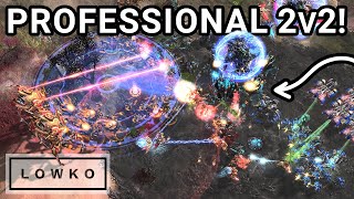 StarCraft 2: PRO 2v2 - Dark \u0026 herO TEAM UP vs Serral \u0026 Oliveira!