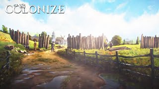 Colonize | Hardcore Settlement City Builder Surviving 17th Century New World Colonization FIRST LOOK