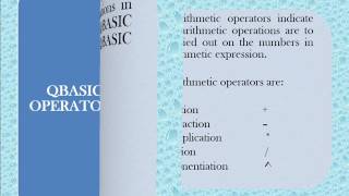 LECTURE NOTE QBASIC PROGRAMMING LANGUAGE CSC112