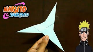 DIY - How To Make a Shuriken Naruto Easy | Origami Ninja Star