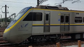 「 微笑800飆車🥵 」臺鐵 3147次 EMU800 區間車 嘉義站飆速離站 編組：ED837+838