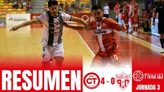 📹 RESUMEN J3 | 𝙅𝙞𝙢𝙗𝙚𝙚 𝘾𝙖𝙧𝙩𝙖𝙜𝙚𝙣𝙖 𝘾𝙤𝙨𝙩𝙖 𝘾á𝙡𝙞𝙙𝙖 4️⃣-0️⃣ Córdoba Patrimonio Futsal