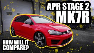 MK7 Golf R with APR Stage 2 hits the dyno