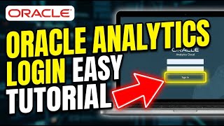 How to login to Oracle Analytics - Easy Tutorial