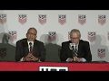 U.S. Soccer President Carlos Cordeiro Press Conference