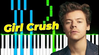 Harry Styles - Girl Crush (Piano Tutorial Easy)