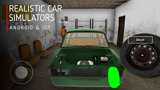 TOP 6 Best Realistic Car Simulators for Android & iOS 2022 • Like My Summer Car • Best Car Games