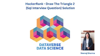 HackerRank - Draw The Triangle 2 [Sql Interview Question] Solution