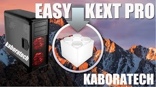 Easy kext Pro Kext installer