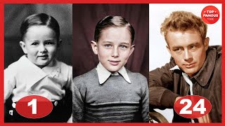 James Dean ⭐ Transformation From 1 To 24 Years Old