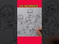 desenhando e pintando os incrÍveis drawing the incredibles in speed art shorts art osincríveis