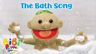 The Bath Song | Kids Bath Time Routine Song | Nursery Rhymes & Kids Songs | Bibi Puppet Song