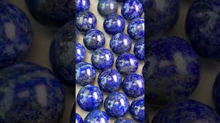 10mm natural lapis lazuli stone round beads #jewelrybeads #jewelrymaking  #lapislazuli #lapisbeads