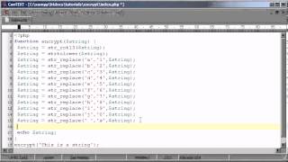 Make your own kind of Encryption with PHP