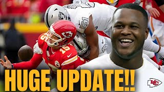 Kansas City Chiefs Receive HUGE UPDATE About New Left Tackle DJ Humphries!!