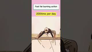 Fast fat burning exercise |#shorts #yt20 #youtubeshorts #weightloss #motivation #fitness