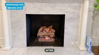 Gas Log Set Installation by Mr Chimney