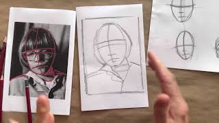 How to Draw a Portrait | Goose Grease House