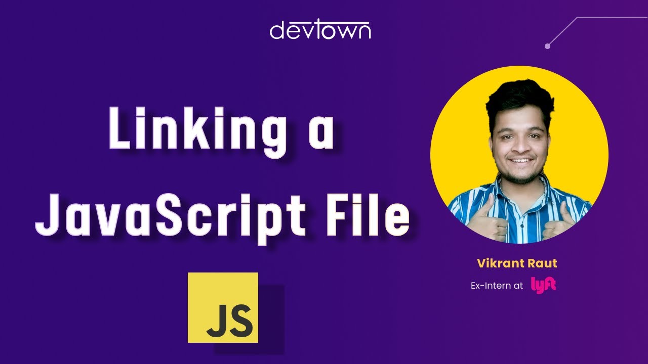 48. How To Link A Javascript Files - YouTube