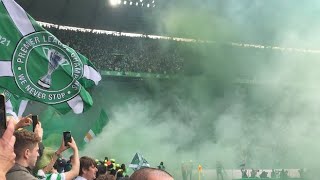 CLASS GREEN BRIGADE Celtic ULTRAS smoke bombs | 6-0 Motherwell