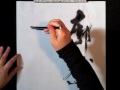 vol.77書道作品の書き方（4文字熟語） how to make japanese calligraphy art