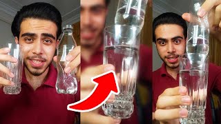 تست ترفند تیک تاک آب تو لیوان تلاش دوم 🤔💧 this water trick #shorts