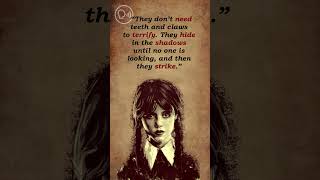 The Best Wednesday Addams Quotes You Need To Know | #shorts #wednesday #quotes