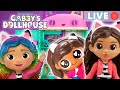 🔴 GABBY'S DOLLHOUSE 24/7 TOY MARATHON! | Crafts, Games, Songs and Learning Adventures for Kids