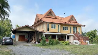 บ้านสวน🌳บรรยากาศดี🌾วิวทุ่งนาภูเขา🏡พร้อมเข้าอยู่