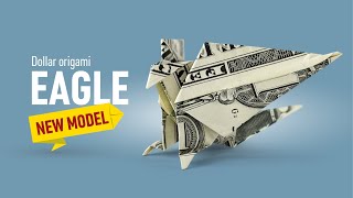 How to Make a Money Eagle 🦅 | Dollar Origami Eagle | Tutorial