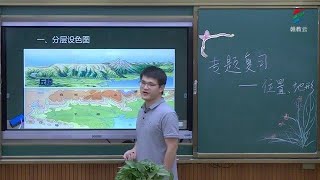 初一地理(人教版)《专题复习——位置、地形》